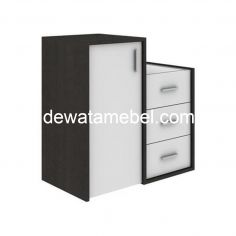 Multipurpose Cabinet Size 80 - EXPO MP 4530 / Sandalwood-White High Gloss 